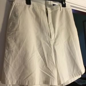 Eddie Bauer white shorts, size 18